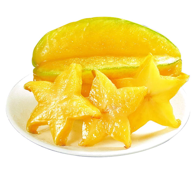 [西沛生鲜]福建漳州杨桃水果新鲜 应季五角星杨桃 净重5斤 送酸梅粉 坏果包赔高清大图