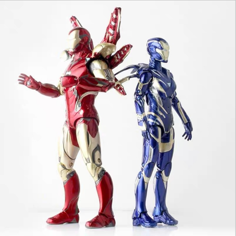 正版漫威玩具复仇者联盟112可动关节钢铁侠mk85模型手办摆件小辣椒mk