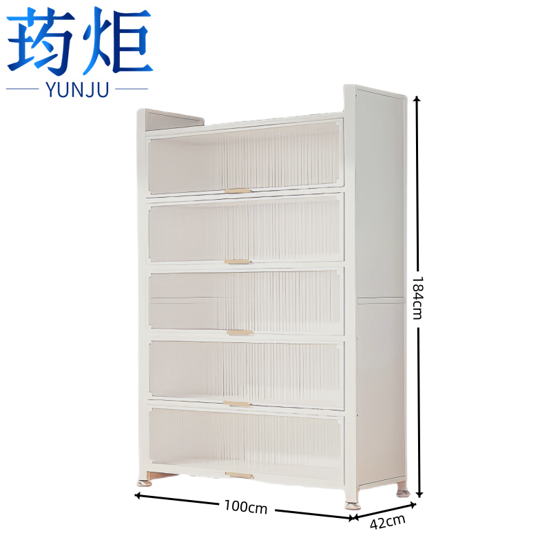 荺炬置物架6层5门个高清大图