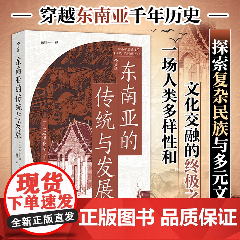 东南亚的传统与发展 穿越千年历史 探索东南亚复杂民族与多元文化 深入了解充满生机和挑战的地区 后浪正版书籍高清大图