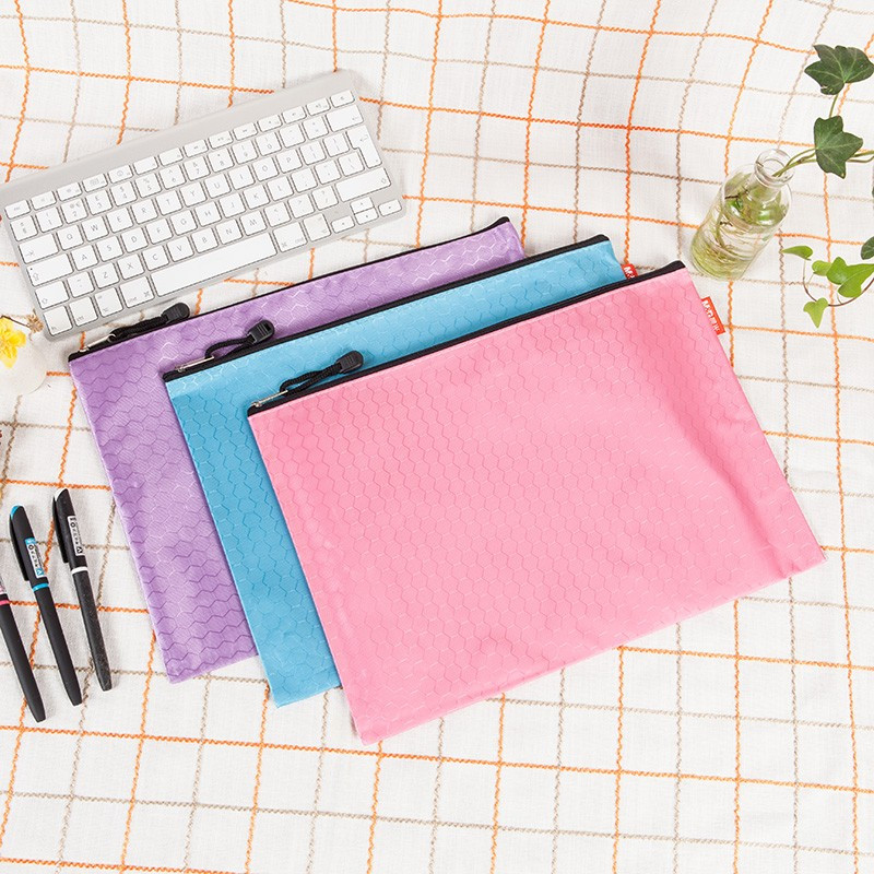 晨光(M&G)拉链袋A4球纹ADM94854 10个装高清大图