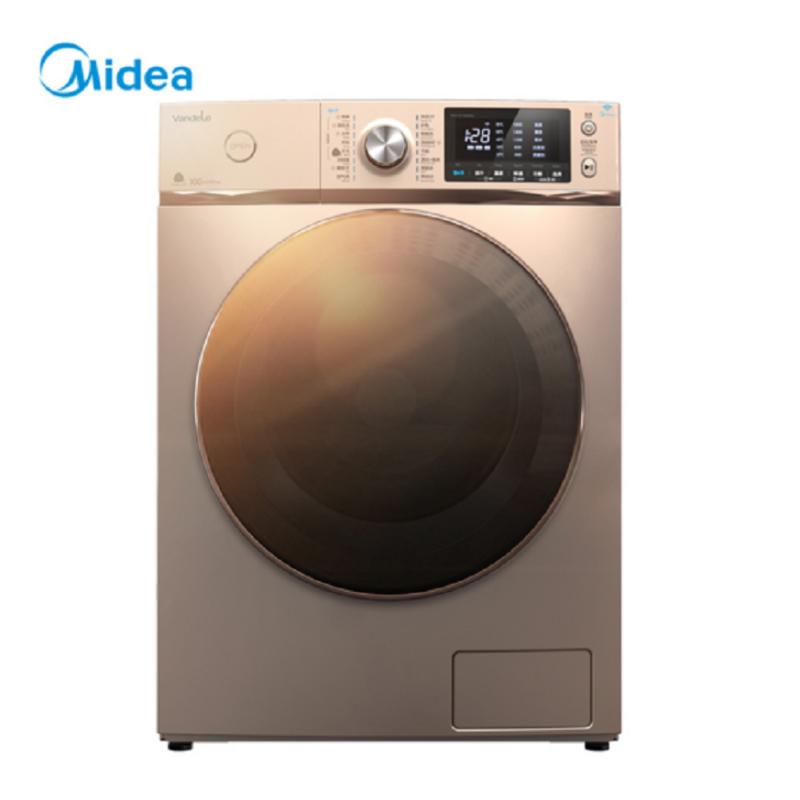美的(Midea)MD90-1617WIDQCG 9公斤洗衣机 洗烘一体 智能投放 变频节能 家用 N