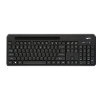 宏碁(acer) LK-416B 蓝牙无线双模键盘-黑色