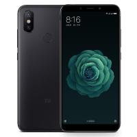 （送：耳机+手机壳+钢化膜+运费险）小米(MI) 小米6X 全网通版 6GB+64GB 曜石黑 移动联通电信4G手机 智能手机 小米手机