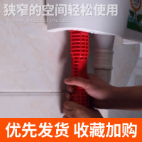水扳手安装水龙头卫浴万能多功能套筒扳手家用水管维修更换工具 双头水槽扳手带替换头（赠生料带）