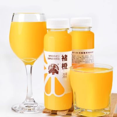褚橙100%NFC鲜榨纯橙汁非浓缩245ml*24瓶整箱休闲果汁饮料 6瓶*245ml