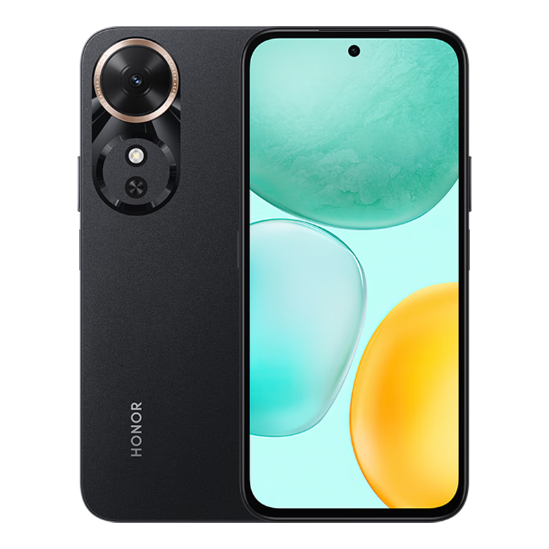 荣耀畅玩60 6GB+128GB 墨岩黑 5G手机 6000mAh大电池 AI一键直达 大屏大字老人智能手机学生备用机高清大图