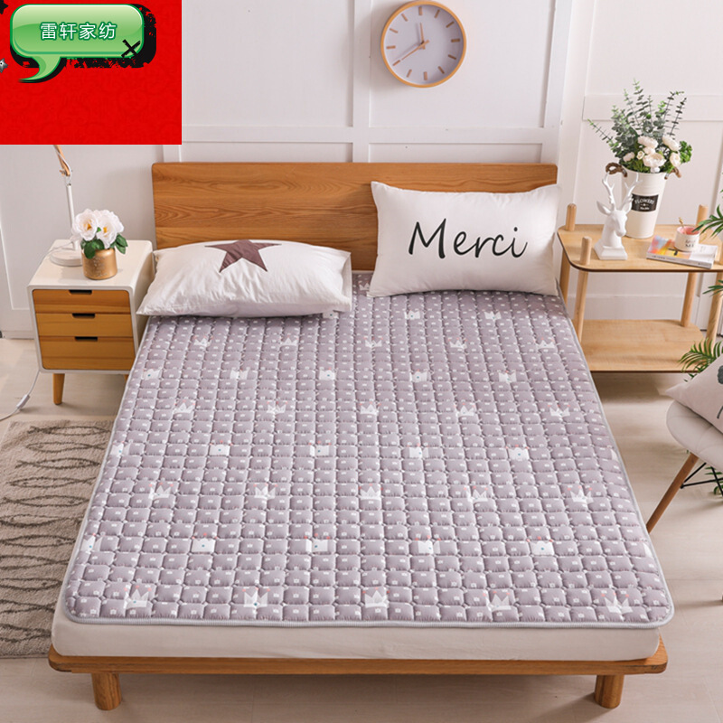 床垫防滑垫榻榻米床垫床褥子垫被防滑床护垫15m18米双人加厚可机洗