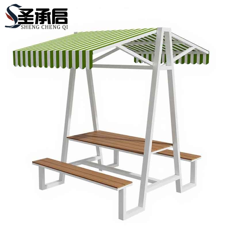 圣承启 户外桌椅 长160cm 套高清大图