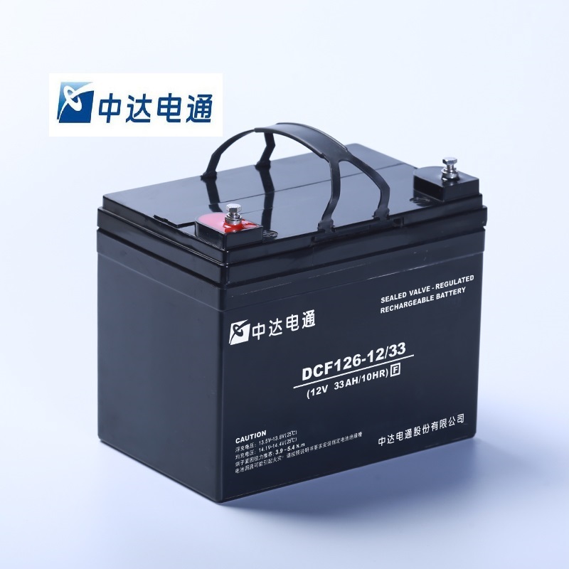 中达电通 蓄电池 DCF126 12V-33ah高清大图