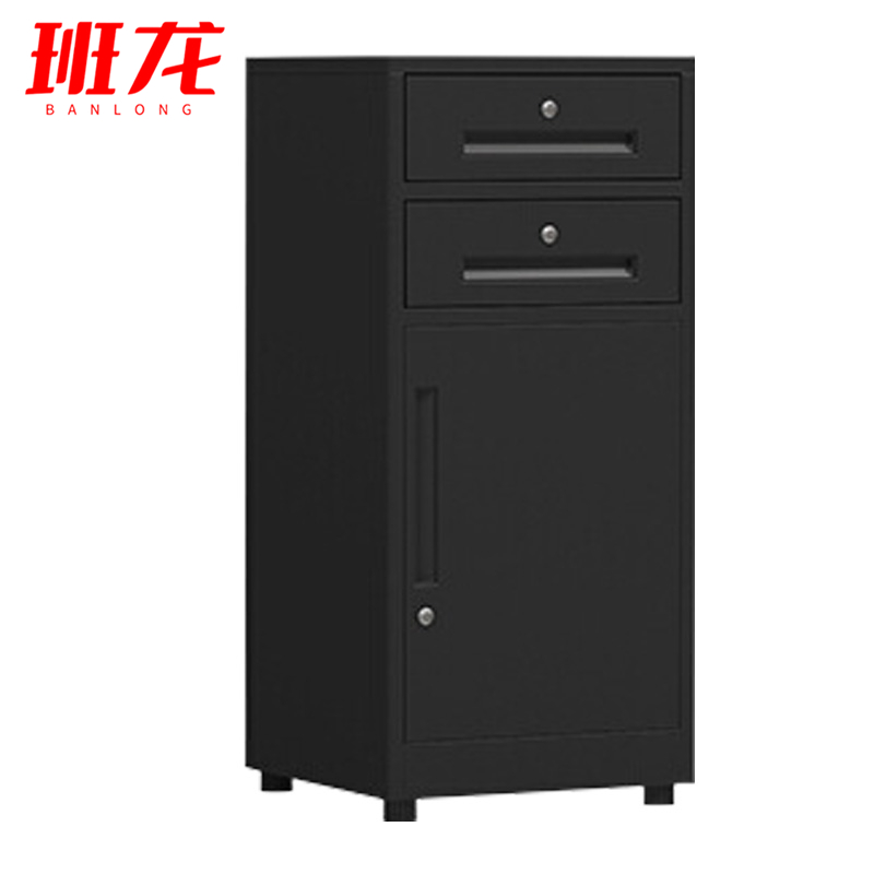 班龙办公文件柜黑色台高清大图