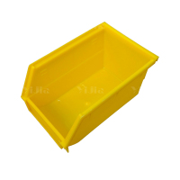 翌嘉YJ4121722 背挂式元件盒壁挂塑料物料盒 黄色 220*140*120
