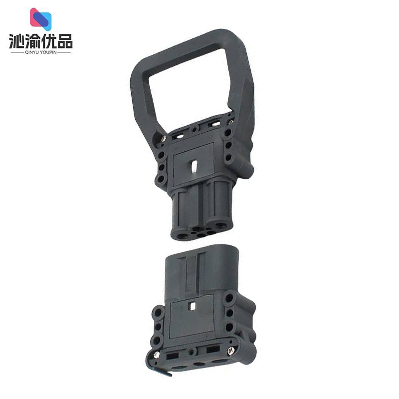 沁渝优品 叉车电源连接器公母插头 320A/对高清大图