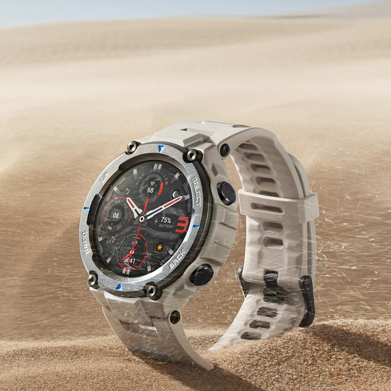 2022新品Amazfit T-Rex Pro华米户外运动智能手表腕华米多功能定位防水男女小米情侣学生安卓苹果电话蓝牙