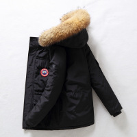 JEEPSPIRIT新款羽绒工装情侣外套羽绒服吉普潮短款时尚冬雪咒加厚衣服_990 M 黑色