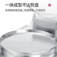 乐创（lecon）YCD-45A-K型 380V 立式经典款 电饼铛 定制商用电器