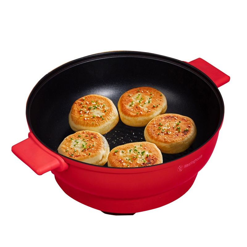 西屋Westinghouse多功能电火锅WHG-1501B红色5L高清大图