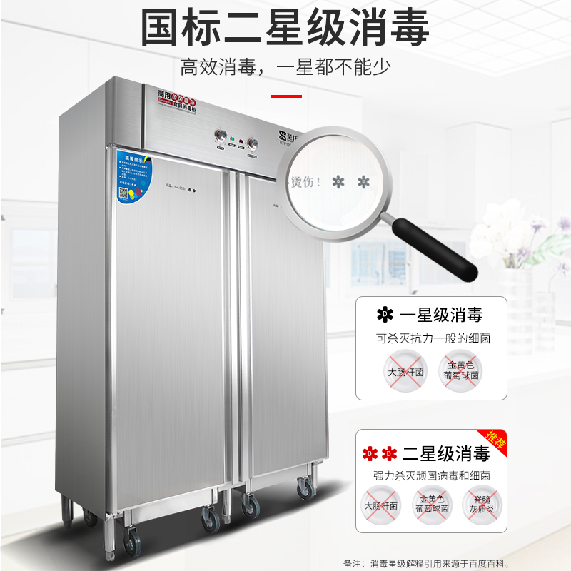 圣托(Shentop)1200L热风循环推车式工程消毒柜 DAC09高清大图