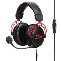 极度未知(HYPERX)阿尔法系列游戏耳机头戴式有线无线笔记本电脑台式机fps吃鸡csgo耳麦降噪麦克风 阿尔法-黑红