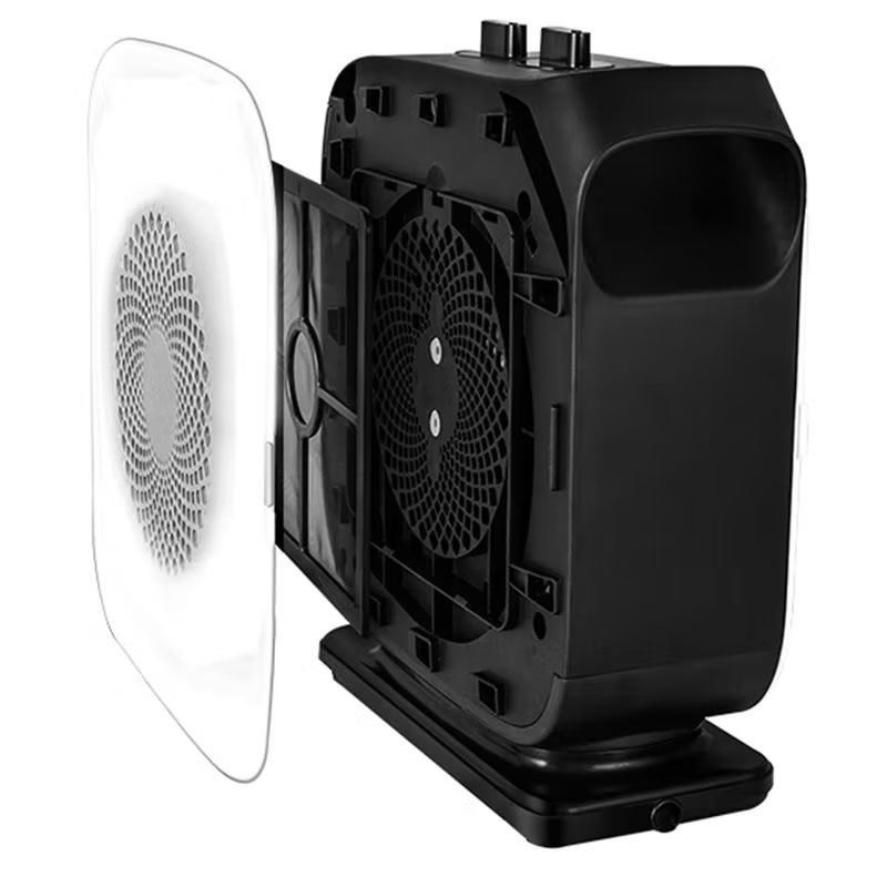 美的(Midea)电暖风机器迷你小取暖器台式家用电热室内办公室静音速热 NTY18-19C1高清大图