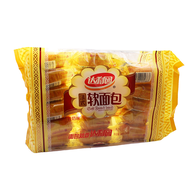 达利园糕点法式软面包 360g/袋
