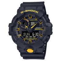 CASIO Casio卡西欧男士黑黄撞色时尚腕表耐磨设计休闲与工作皆宜