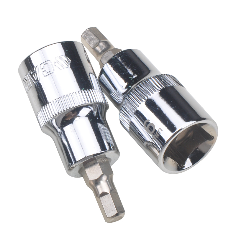 卡尔 12.5mm系列50mm长内六角旋具套筒