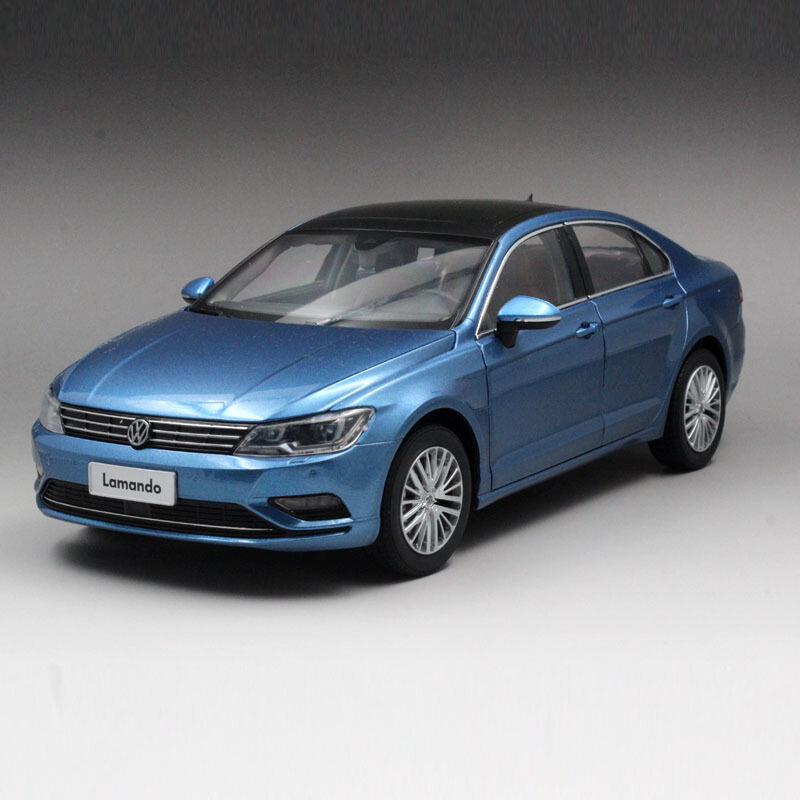 一汽原厂118模型上海大众凌渡合金汽车模型newlamando轿车车模收藏