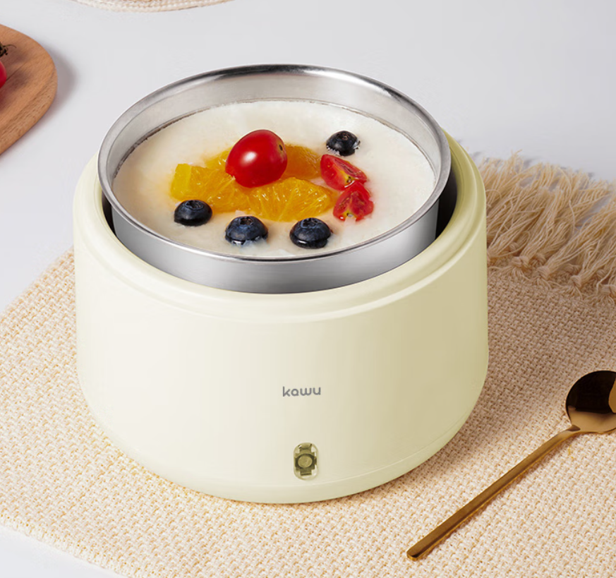 卡屋(kawu)-ZCW-S09酸奶机(黄色)一键操作恒温发酵健康养生家电高清大图