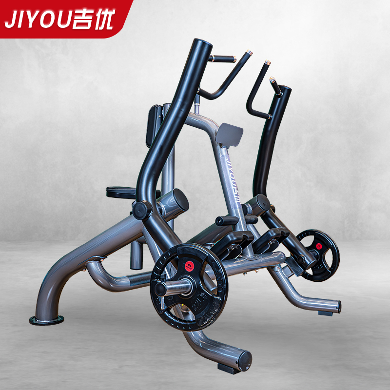 吉优JY-M06坐姿划船训练器健身房商用综合训练器械(不含杠铃片)高清大图