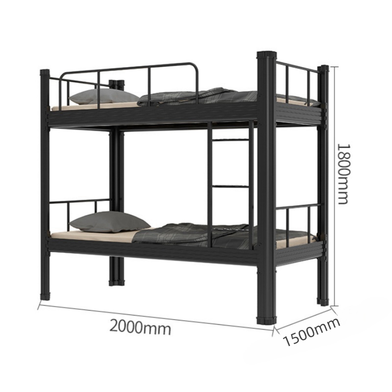 芙首泰钢制双层床1500*2000*1800mm(含床垫)套高清大图