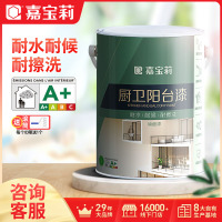 嘉宝莉厨卫阳台乳胶漆防霉防潮耐候墙面漆室内自刷漆