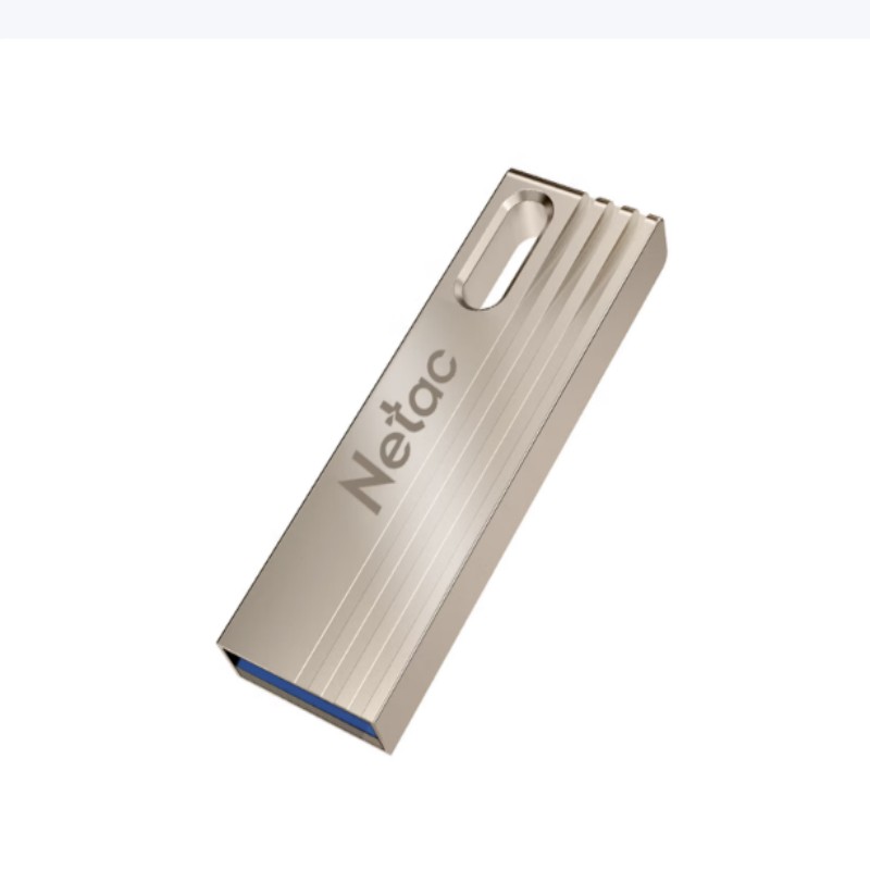朗科Netac G729 32G银色高速U盘 USB3.0金属轻薄便携闪存盘高清大图