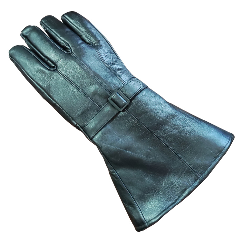 铂识 拼接牛皮手套 均码 双高清大图