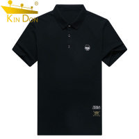 金盾KIN DON2021年夏季新款商务休闲男士Polo衫棉质薄款中青年翻领高弹力短袖POLO衫时尚百搭短袖T恤男装-2