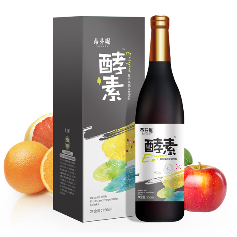 蒂芬妮(difiney)酵素原液750mlSOD水果螯合 酵素台湾进口原料 酵素原液饮高清大图