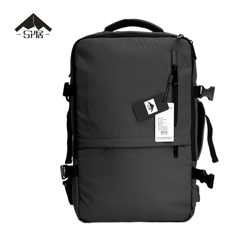 三人居 双肩包大容量差旅背包SRJ0011904/个高清大图