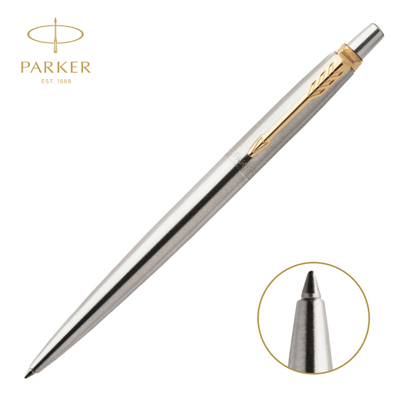 派克(PARKER)Jotter乔特系列 钢笔/签字笔乔特钢杆金夹凝胶水笔商务办公礼品