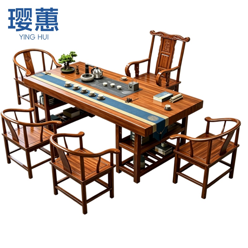 璎蕙 功夫茶桌C-1套高清大图