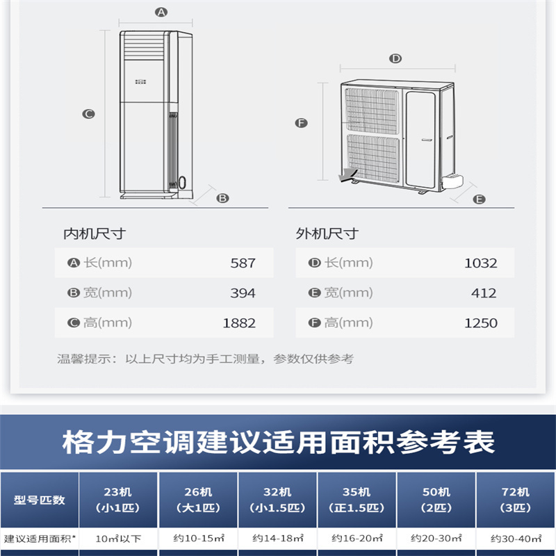 格力 清凉湾单元柜机3rf12wq/nhb-n3jy01 (单位:台)报价_参数_图片
