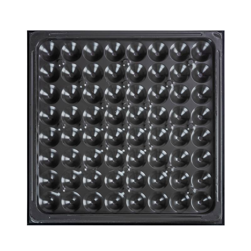 鑫双博PVC面防静电地板无边600*600*35mm高清大图