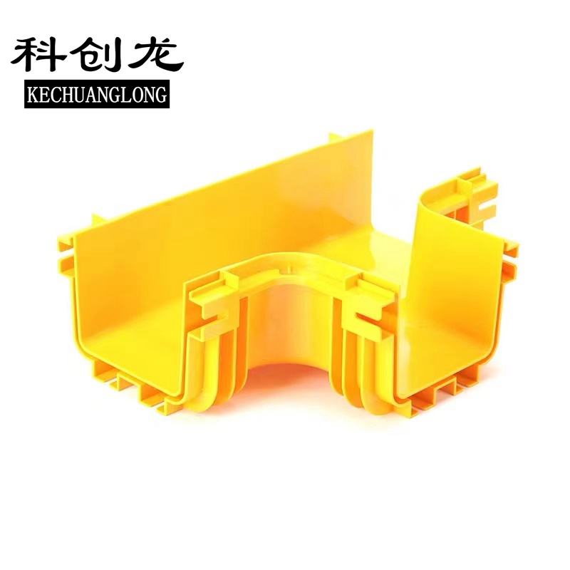 科创龙(KECHUANGLONG)光纤槽道水平三通 120mm/1个高清大图