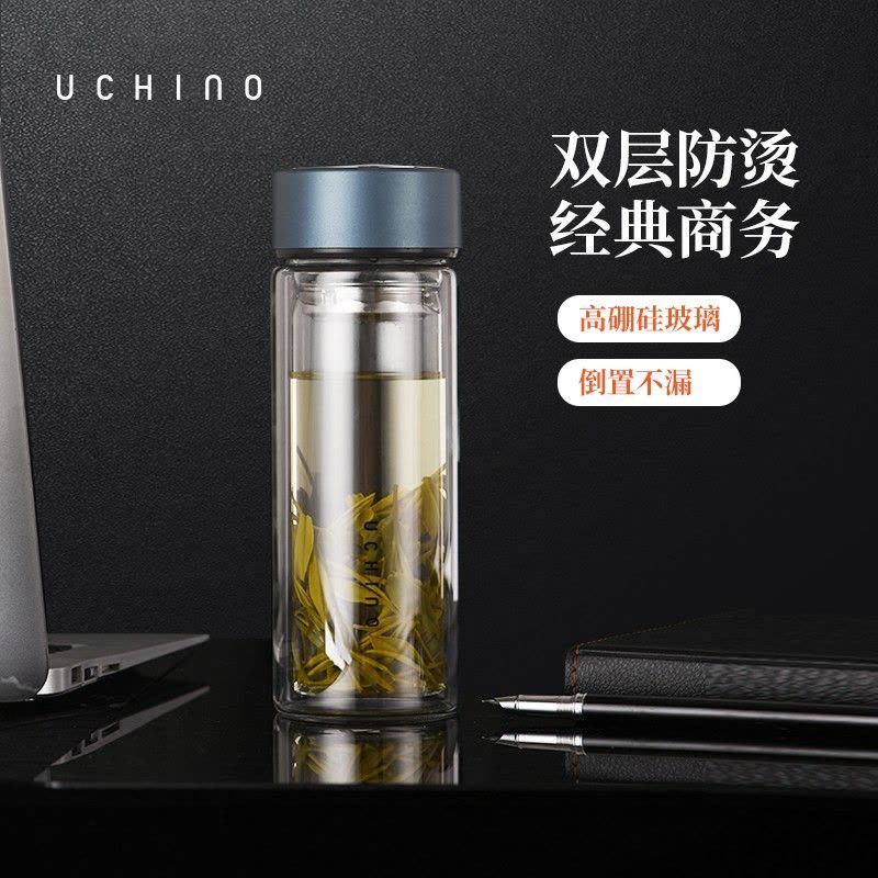 内野(UCHINO)茶韵玻璃杯HU-HL28-01图片