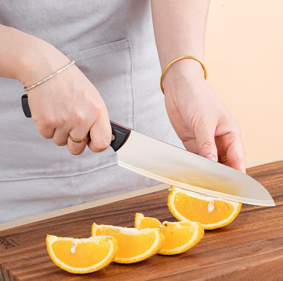 德铂Debo多功能厨房刀具家用厨师刀锋利耐用德国工艺抗菌设计
