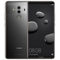 华为(HUAWEI) 华为Mate10 Pro 移动联通电信 全网通4G手机 双卡双待 6G+64GB 银钻灰 标准版