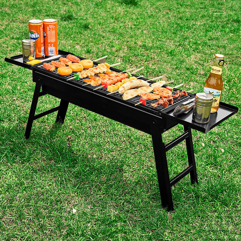 尚烤佳烧烤炉套装结实稳固经久耐用独立炭槽玛顿款SKJ-502高清大图