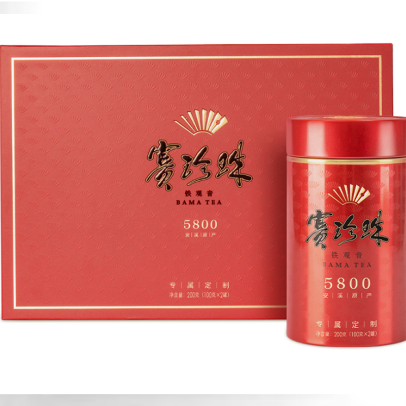 八马茶业(BAMA TEA)(专属定制)赛珍珠5800·安溪铁观音200g