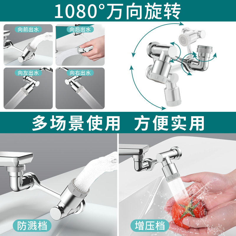 厨房面盆过滤网嘴水龙头防溅头起泡器通用出水嘴发泡器内芯配件- - M20外丝【全铜外壳】