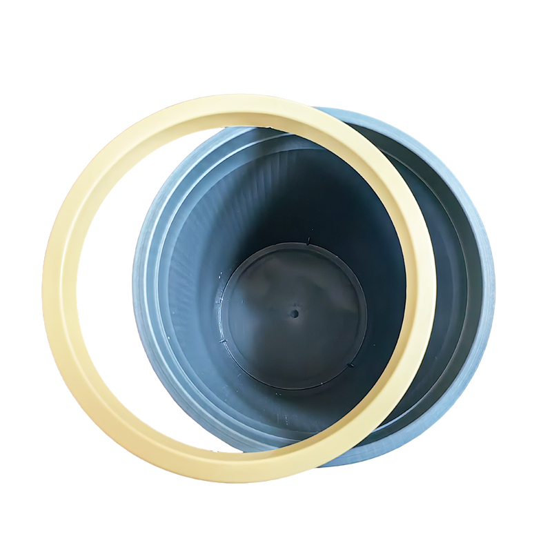 志合欣语 圆形压圈垃圾桶 10L 个高清大图