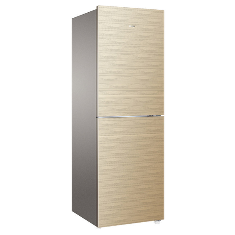 海尔(Haier)BCD-221WDGQ 221L金色家用双门两门风冷无霜电冰箱节能静音